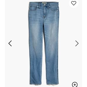 Tall Madewell Stovepipe Jeans in Vance Wash